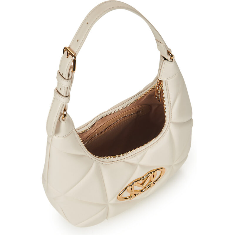 Love Moschino EMBOSSED Q Beige Borse a spalla Donna - 5