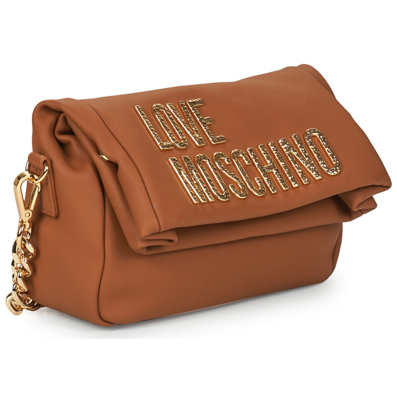 Love Moschino BOLD LOVE HAMMERED Marrone Borse a spalla Donna - 2
