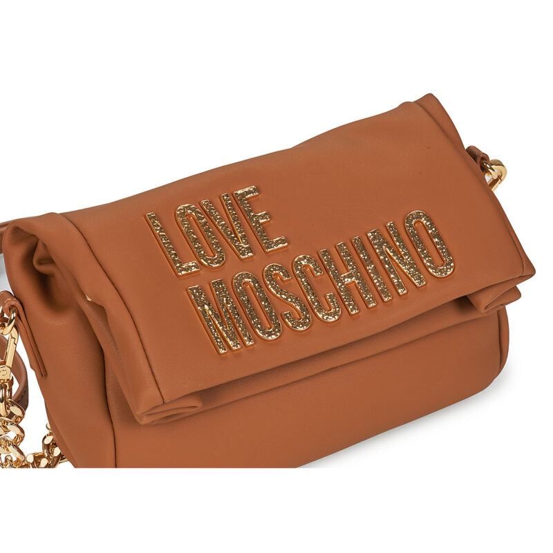 Love Moschino BOLD LOVE HAMMERED Marrone Borse a spalla Donna - 4