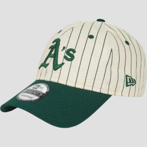 Cappellino  New Era  PINSTRIPE 9TWENTY® OAKLAND ATHLETICS DKG  Verde -  Cappellini Donna