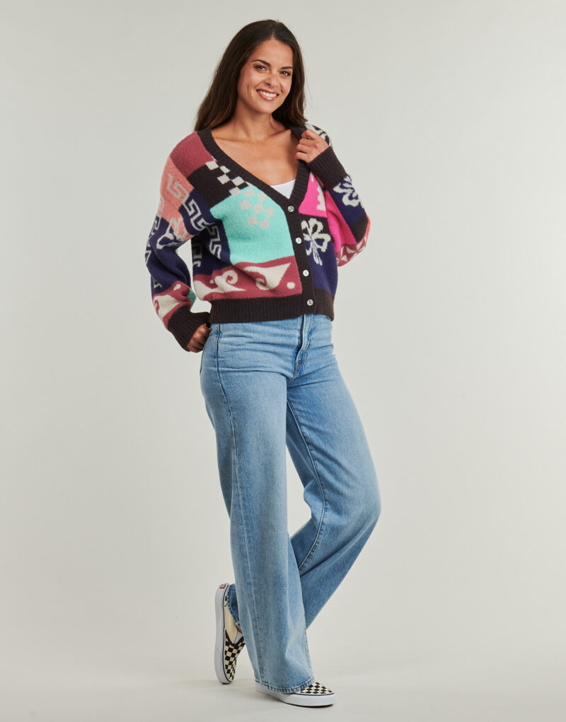 Gilet / Cardigan Rip Curl KEEPSAKES JACQUARD CARDI Multicolore Gilet / Cardigan Donna - 3
