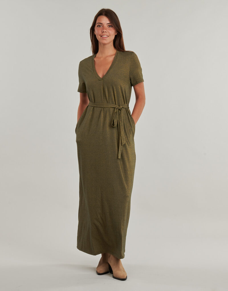 Abito   Vila  VILUXI   Kaki -   Abiti Lunghi Donna - 2