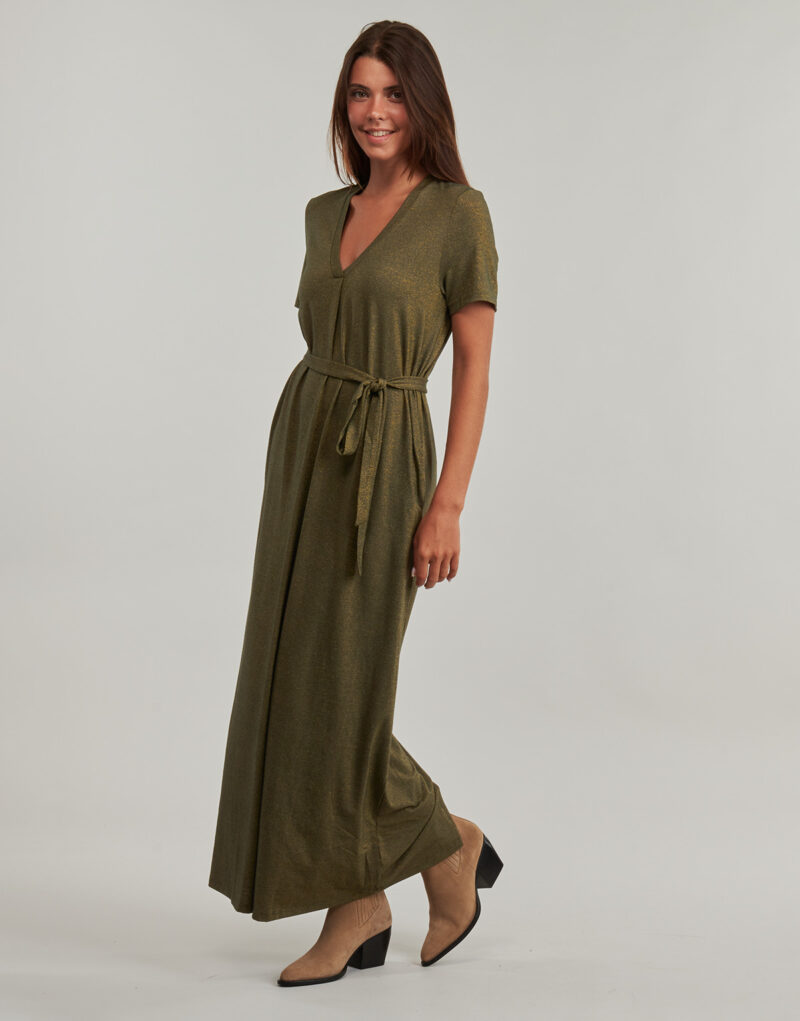 Abito   Vila  VILUXI   Kaki -   Abiti Lunghi Donna - 3
