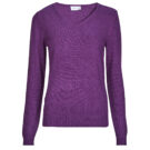 Maglione  Vila  VIRIL REV V-NECK L/S  Viola -  Maglioni Donna - 1