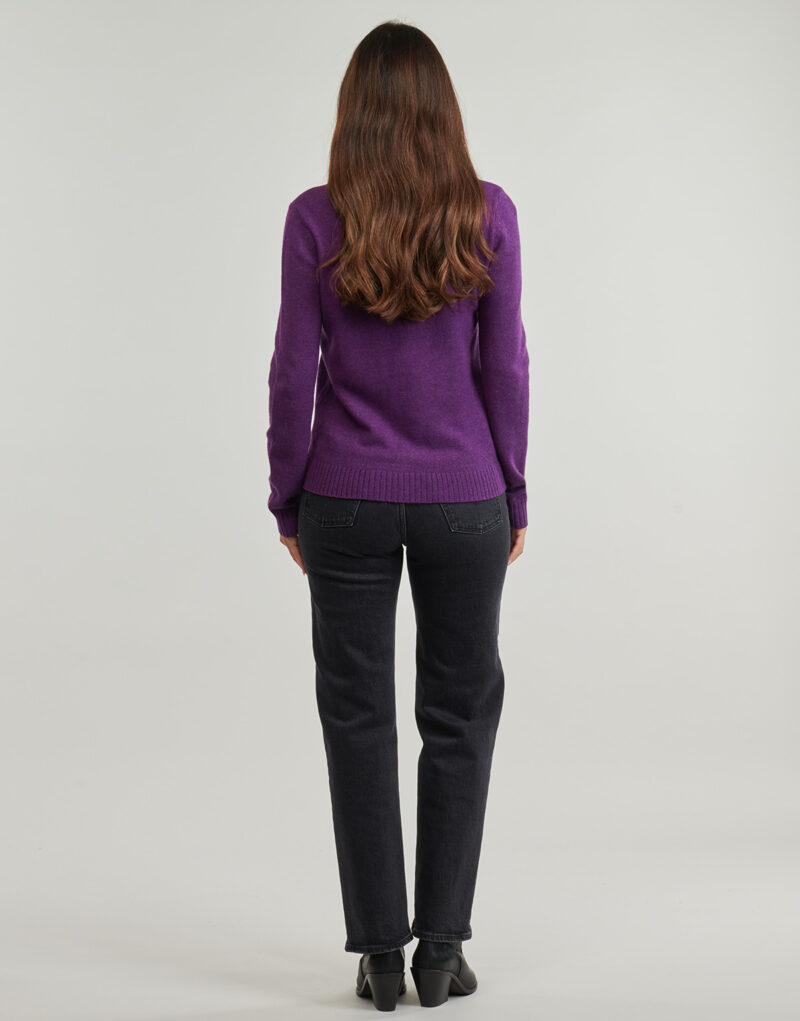 Maglione  Vila  VIRIL REV V-NECK L/S  Viola -  Maglioni Donna - 4