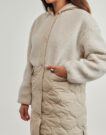 Mantella Vila VITONE Beige Mantelle Donna - 5