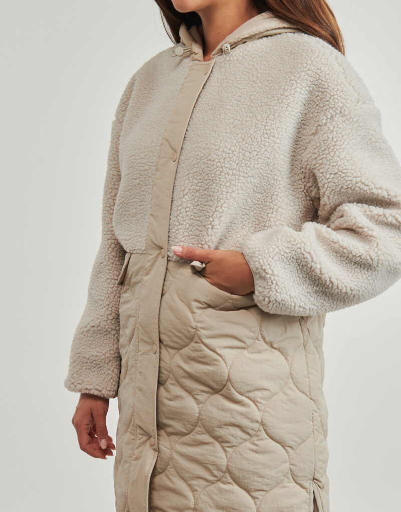 Mantella Vila VITONE Beige Mantelle Donna - 5