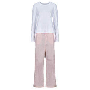 Completi pigiami  Calvin Klein Jeans  LS PANT SET  Rosa -  Completi pigiami Abbigliamento Donna