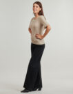 T-shirt Only Play ONPSEREN ON 2/4 REG RIB Beige T-shirt maniche corte Donna - 3