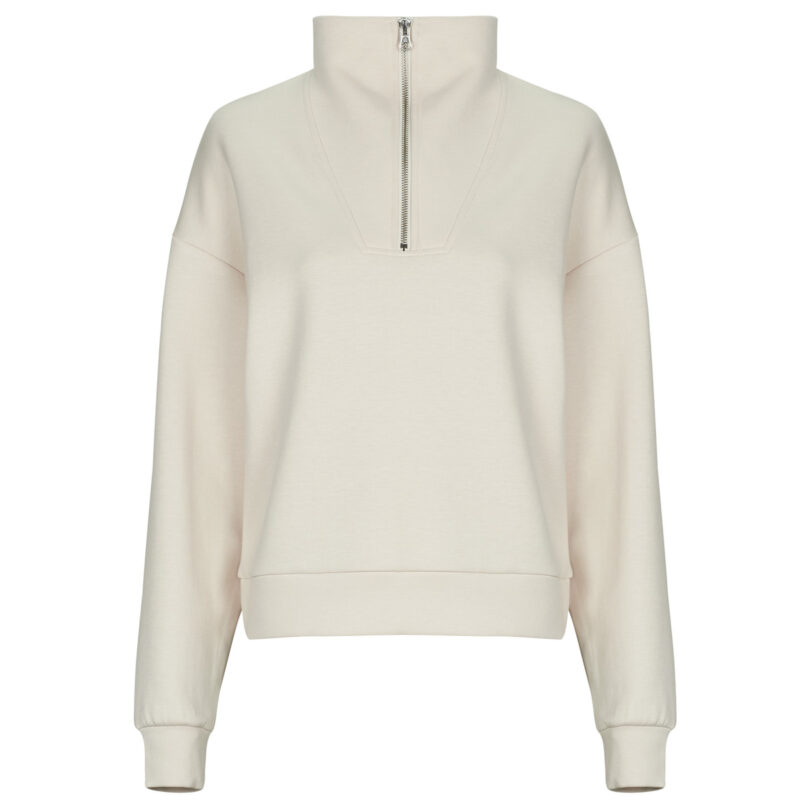 Sudaderas Only Sudadera de manga larga beige para mujer Play ONPLOUNGE HN - 1