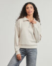 Sudaderas Only Sudadera de manga larga beige para mujer Play ONPLOUNGE HN - 2