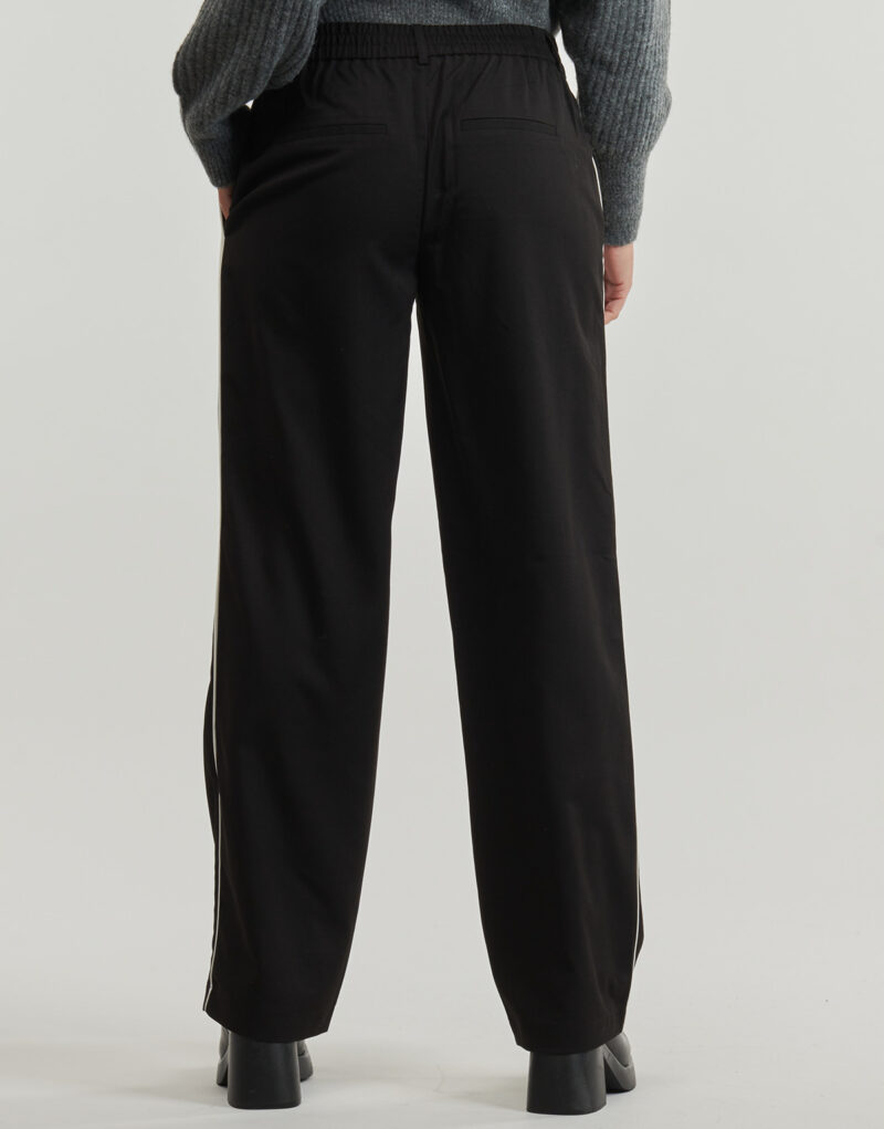 Pantalones anchos Vero Moda VMNILA Negros Pantalones anchos Mujer - 4