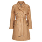 Trench  Morgan  GSUEDE  Beige -   Trench Donna - 1