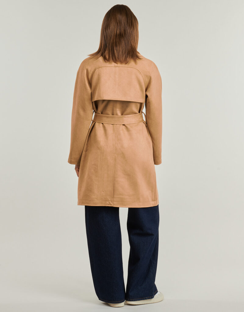 Trench  Morgan  GSUEDE  Beige -   Trench Donna - 4
