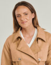 Trench  Morgan  GSUEDE  Beige -   Trench Donna - 5