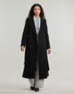 Manteau Guess LORENZA LONG Noir - Manteauelle Donna - 2