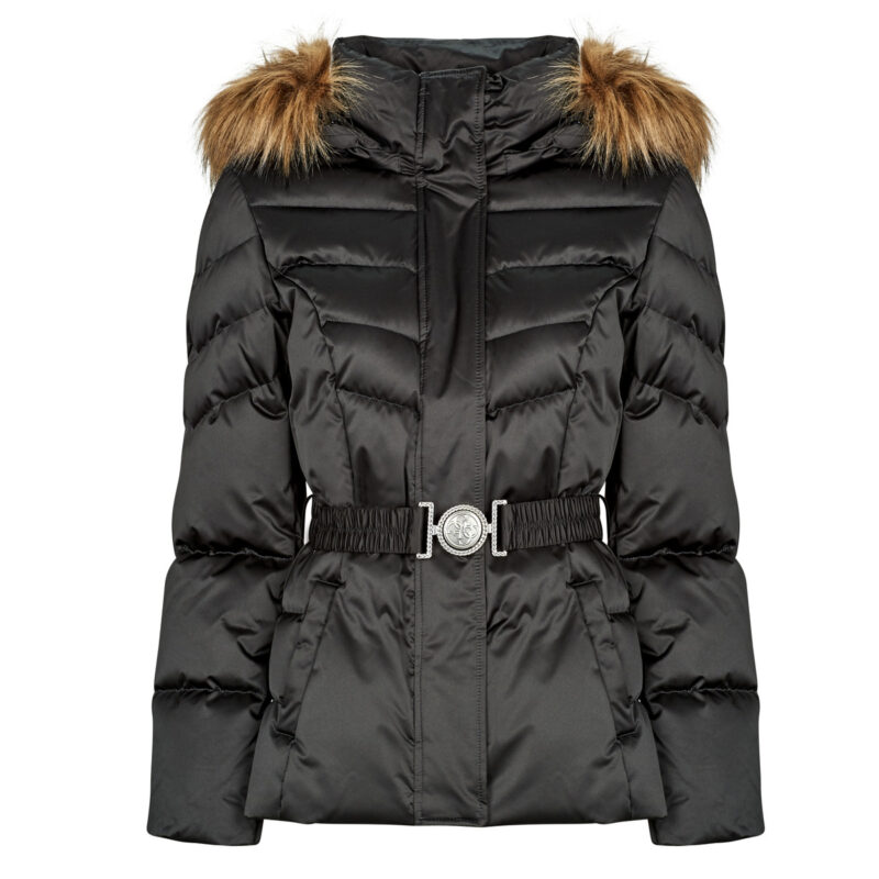 Doudoune Guess Vestes courtes noires pour femmes MARINA - 1