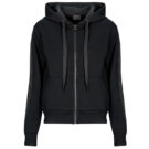 Felpe con cappuccio Guess NEW HOODED SCUBA Nero Felpe con cappuccio Donna - 1