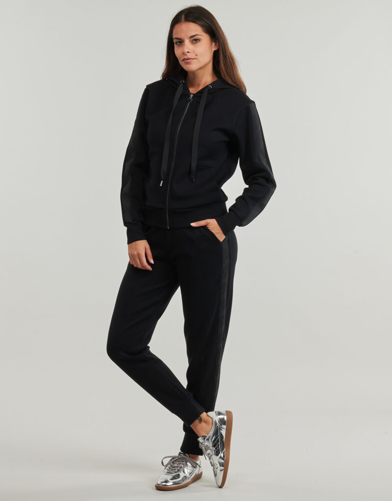 Felpe con cappuccio Guess NEW HOODED SCUBA Nero Felpe con cappuccio Donna - 3
