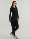Pantaloni Sportivi Guess NEW VICTOIRE SCUBA Nero Pantaloni Sportivi Donna - 3