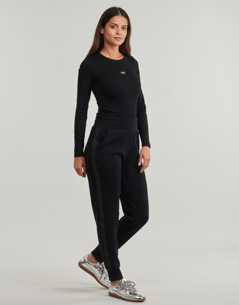 Pantaloni Sportivi Guess NEW VICTOIRE SCUBA Nero Pantaloni Sportivi Donna - 3