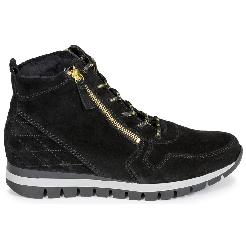 Gabor  76758  Nero -  Sneakers alte Donna - 2