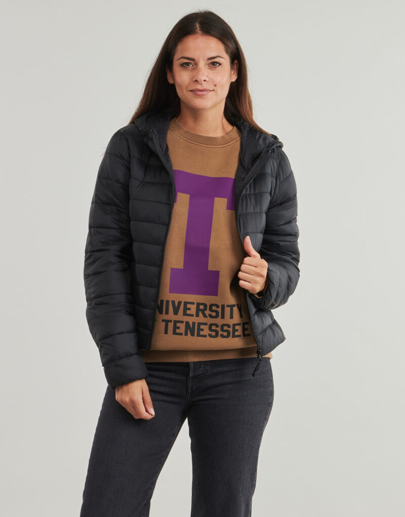 Daunenjacke Only ONLTAHIA LW QUILTED HOOD Schwarz Daunenjacken Frau - 2