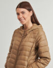 Duvet Only ONLTAHIA LW QUILTED HOOD Brown Women's Down Jackets - 5