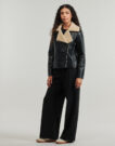 Giacca in pelle Only ONLDORA BONDED Nero Giacche in pelle Donna - 3