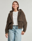 Giubbotto Only ONLKENZIE L/S CORD Marrone Giubbotti Donna - 2