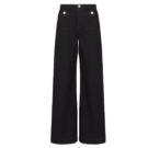 Jeans Flare Only ONLMADELINE HW WID POCKET Nero Jeans Flare Donna - 1