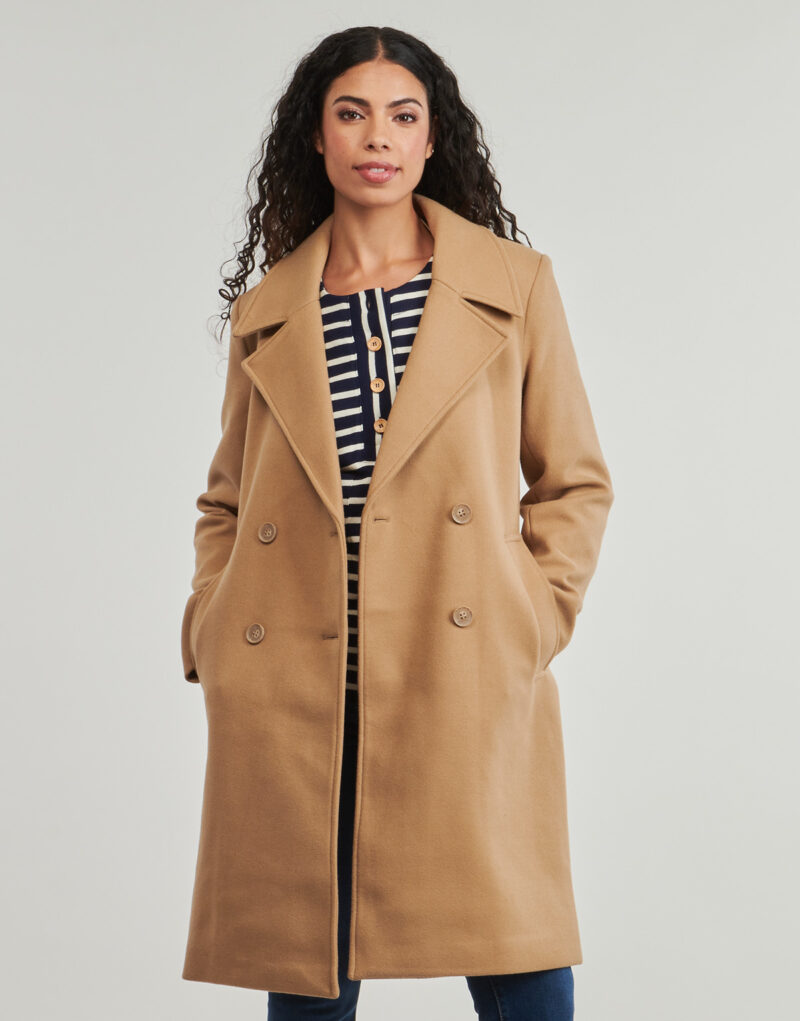 Mantella Only ONLADINA LIFE LONG Beige Mantelle Donna - 2