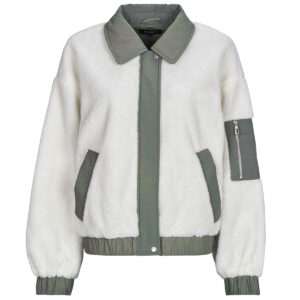 Giubbotto  Only  ONLSIENA TEDDY MIX JACKET  Beige -  Giubbotti Donna