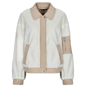 Giubbotto  Only  ONLSIENA TEDDY MIX JACKET  Beige -  Giubbotti Donna