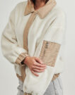 Giubbotto  Only  ONLSIENA TEDDY MIX JACKET  Beige -  Giubbotti Donna - 5