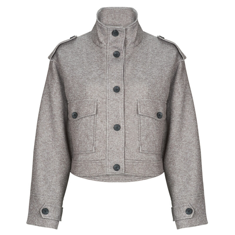 Mantella  Only  ONLSEDONA  Grigio -  Mantelle Donna - 1
