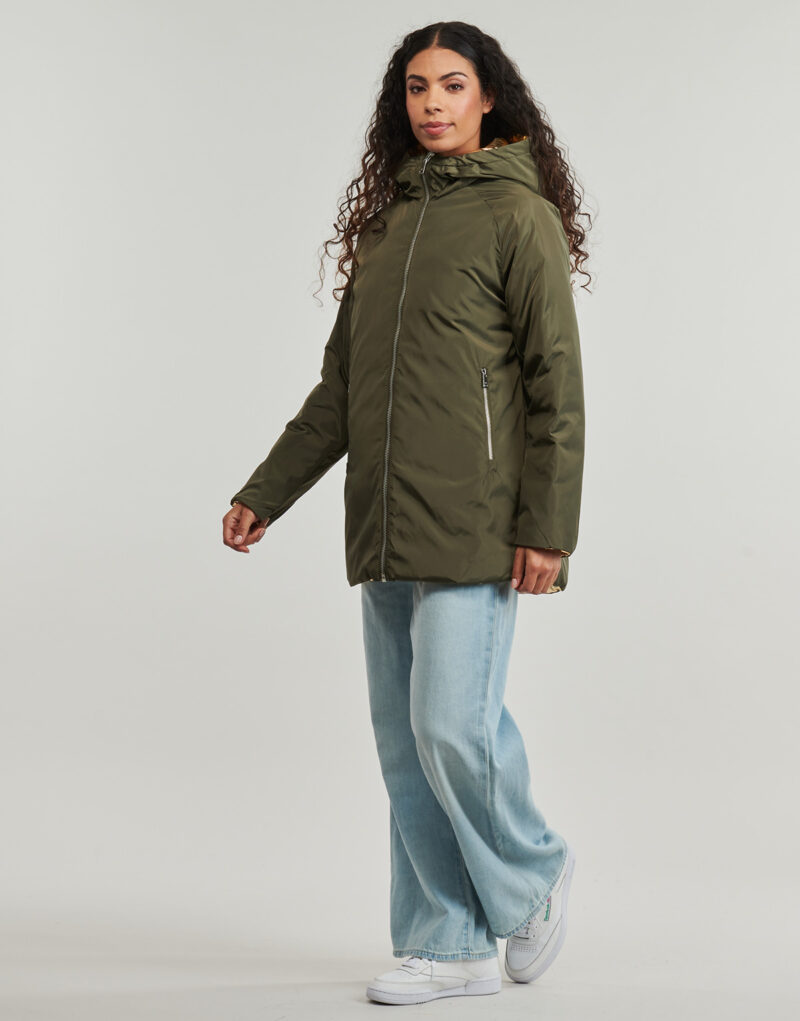 Parka  Only  ONLTARA LIFE REVERSIBLE  Kaki -   Parka Donna - 3