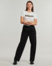 Pantaloni Sportivi Only ONLJILL MW STRAIGHT Nero Pantaloni Sportivi Donna - 2