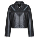 Giacca in pelle Only ONLNICKI FAUX LEATHER Nero Giacche in pelle Donna - 1