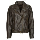 Giacca in pelle Only ONLCOLE FAUX LEATHER Marrone Giacche in pelle Donna - 1
