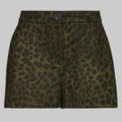 Shorts Only ONLMOON AOP FAUXSUEDE Nero Shorts Donna - 1