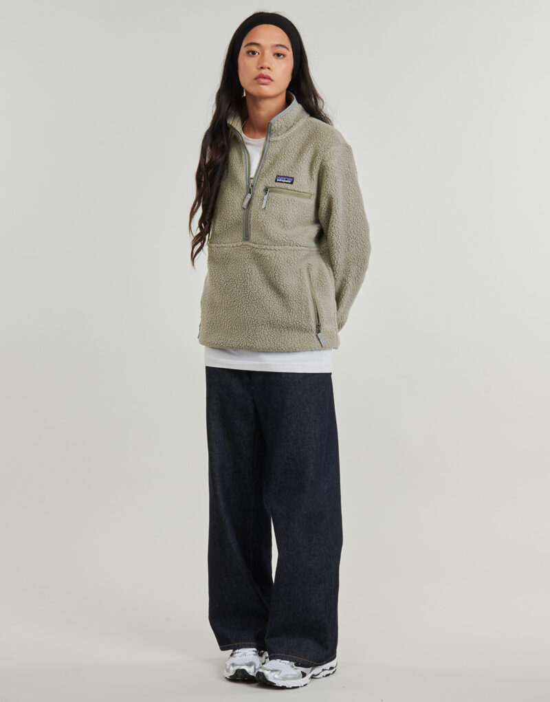 Felpa  Patagonia  W'S RETRO PILE MARSUPIAL  Grigio -  Felpe Donna - 2