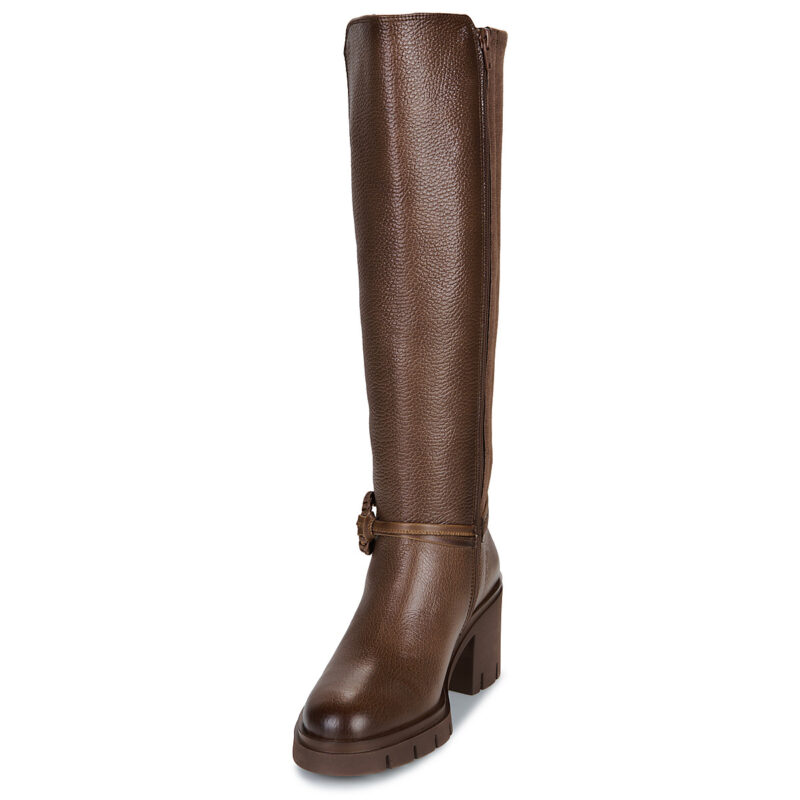 Hispanitas Botas de tac&oacute;n marrones ZURICH para mujer - 3