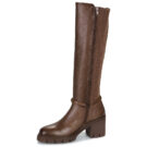 Hispanitas Botas de tac&oacute;n marrones ZURICH para mujer - 4