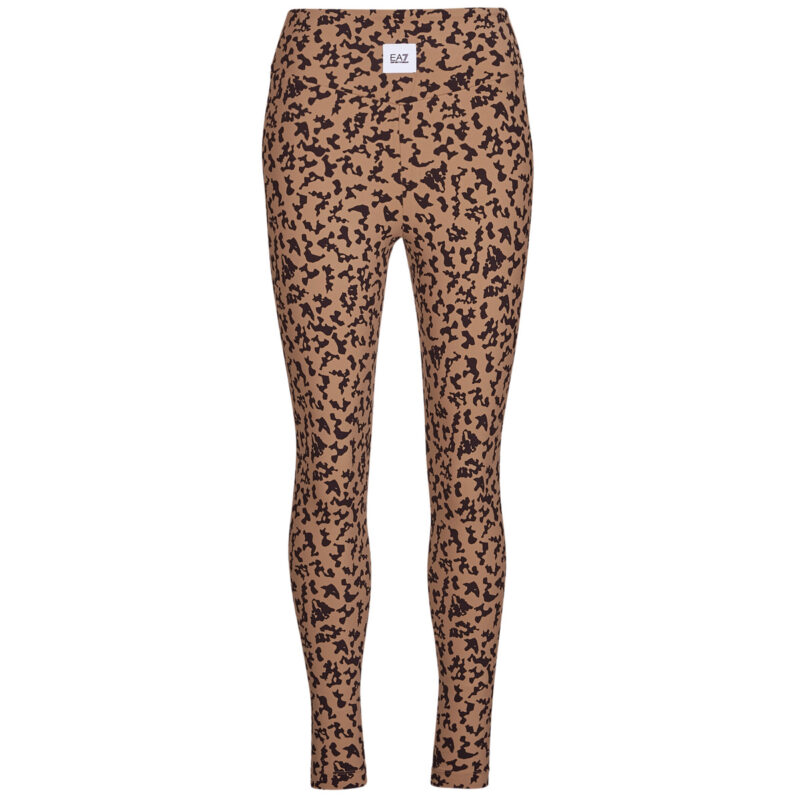 Collant  Emporio Armani EA7  TRAIN SPORTY 4EVER W LEGGINGS - TRAIN SPORTY 4EVER W LEGGINGS  Marrone -  Collant Donna - 1