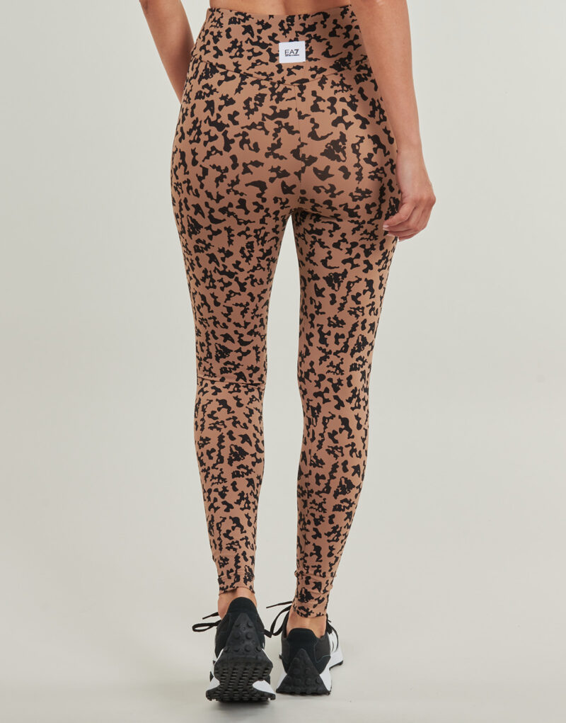 Collant  Emporio Armani EA7  TRAIN SPORTY 4EVER W LEGGINGS - TRAIN SPORTY 4EVER W LEGGINGS  Marrone -  Collant Donna - 4