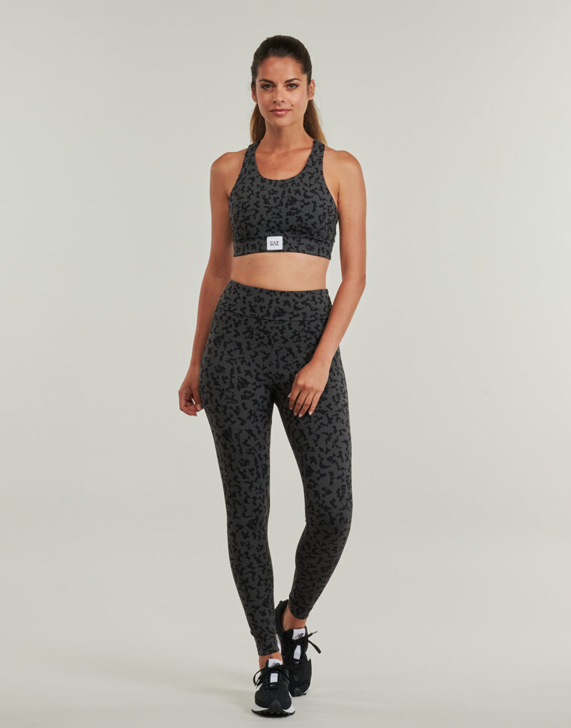 Collant Emporio Armani EA7 TRAIN SPORTY 4EVER W LEGGINGS - TRAIN SPORTY 4EVER W LEGGINGS Grigio Collant Donna - 2