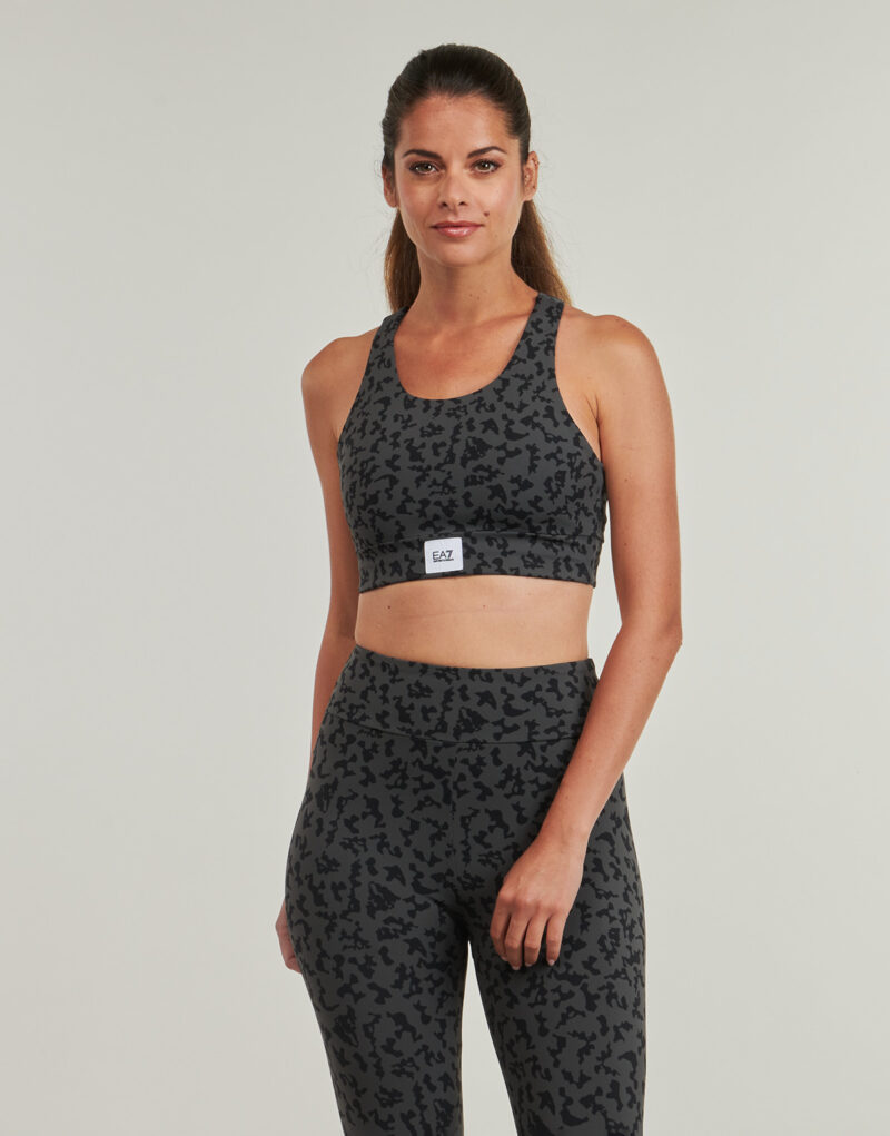 Brassiere Emporio Armani EA7 TRAIN SPORTY 4EVER W SPORT BRA - TRAIN SPORTY 4EVER W SPORT BRA Grigio Brassiere Donna - 2