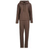 Tuta Emporio Armani EA7 TRAIN TRACKSUIT W HO RN CH EXTENDED LOGO BR - TRAIN TRACKSUIT W Marrone Tuta Donna