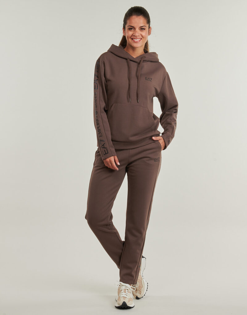 Tuta Emporio Armani EA7 TRAIN TRACKSUIT W HO RN CH EXTENDED LOGO BR - TRAIN TRACKSUIT W Marrone Tuta Donna - 2